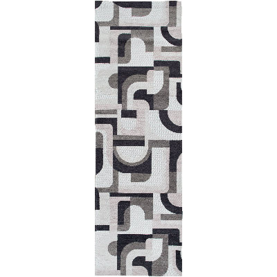 Geometric Recycled P.E.T Area Rug