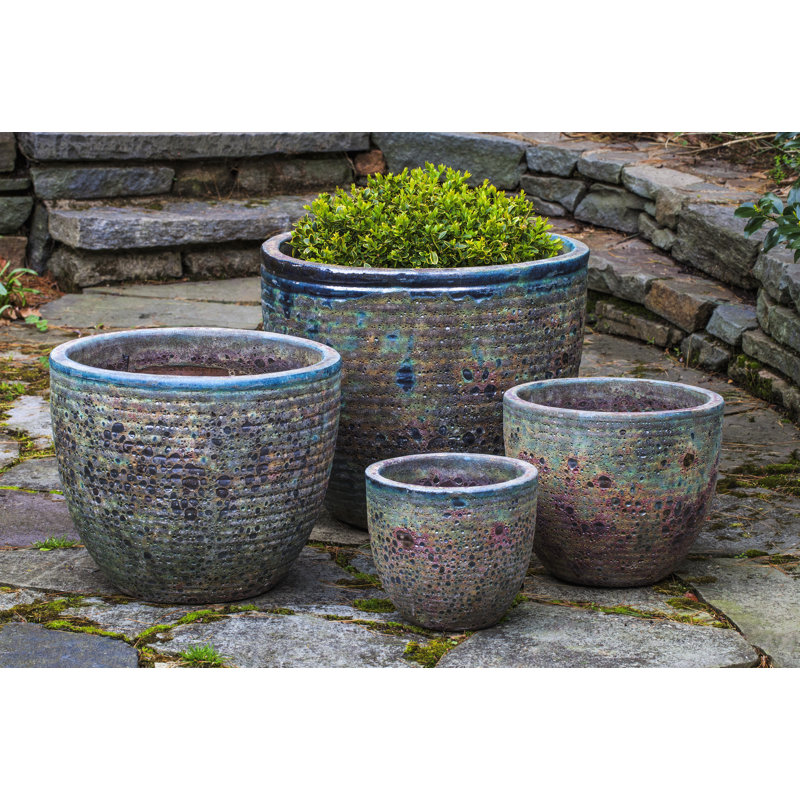 Aspara Handmade Planter, Angkor Green Mist