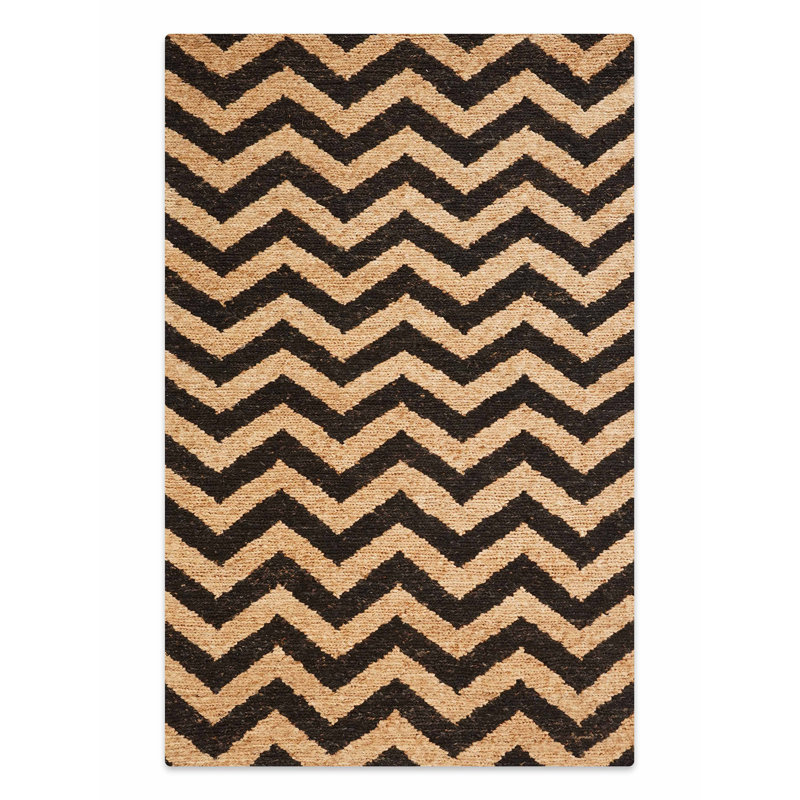 Crayton Hand Knotted Sumak Jute Eco-Friendly Solid Area Rugs - Rectangle, Black Off White Color, Contemporary Modern Design, High Pile, Natural Fiber, Outdoor Indoor Handmade Area Rugs for Living Room, Bed Room