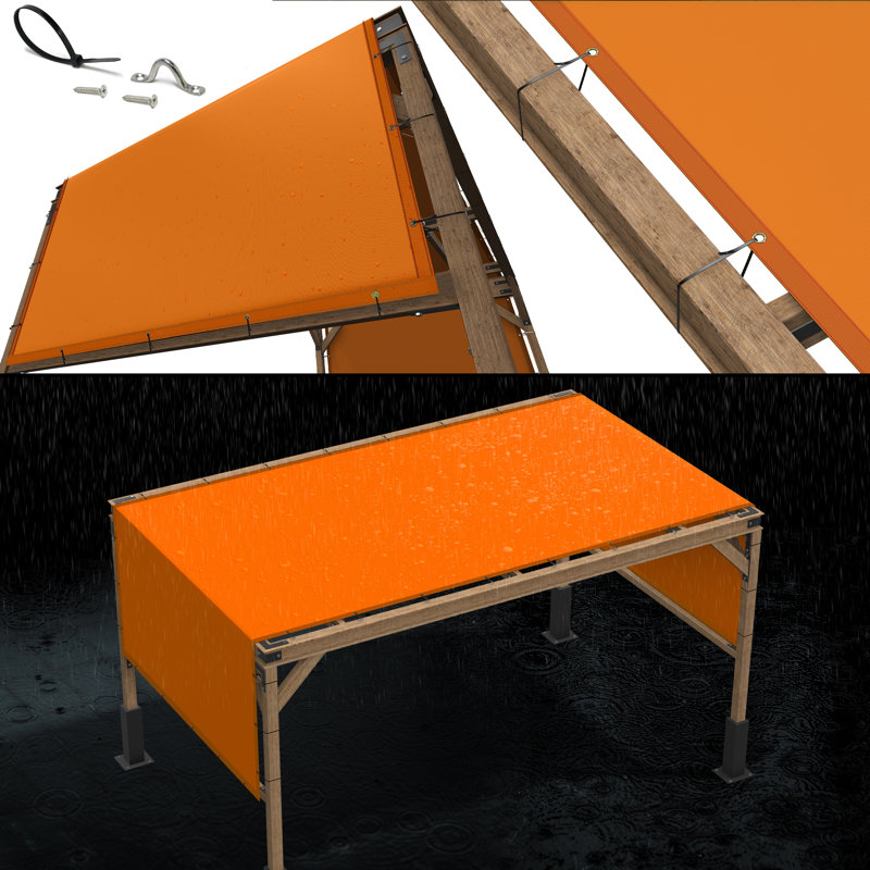 Housse de remplacement pour auvent Royal Shade, Orange, 10 pi x 14 pi