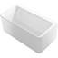 59" x 30" Freestanding Soaking Bathtub