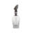 Western 22 fl. oz. Glass and Pewter 1 - Piece Whiskey Decanter Set