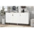 Janneke Modern TV Stand for TVs Multi-Functional Media Console Tv Console Table Modern Tv Stand Adjustable Shelves Storage-1806576181