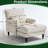 Wide Chaise Lounge Chair with Backrest & Armrest, Upholstered Recliner Sofa-1690482753