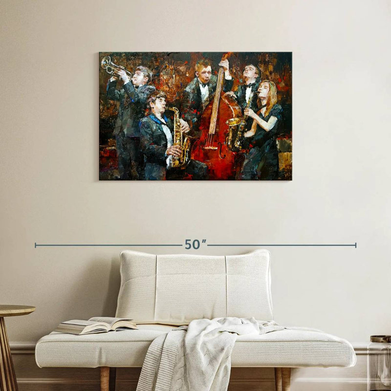 Abarca Musicians, 24" H x 36" W