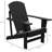 Wooden Chair, Outdoor Backyard Seat With Cup Holder. For Patio. Black. & Attractive Chair Backyard,