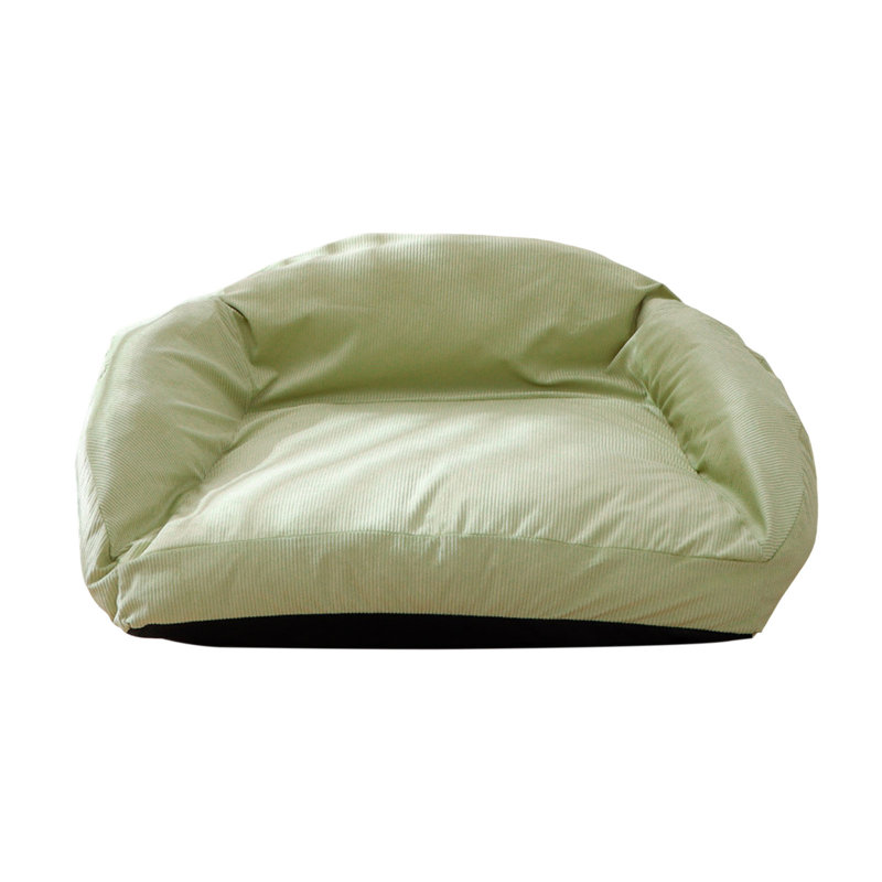 Pet Sofa Bed All Seasons Pet Bed with Widen Sleeping Area Pet Couch with Removable Washable Cover
