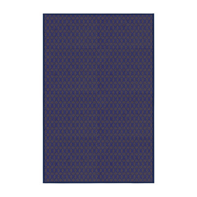 Tapis de zone violet foncé à motifs