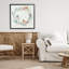 «Wispy Bird & Botanical Wreath», giclée encadrée, design par Cady-268748418-268748445