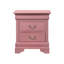 Charmante table de chevet traditionnelle rose-939165686