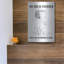 «Bathroom Paperwork» par Lettred & Lined, art mural en métal, 12 po x 16 po-284529090