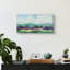  «May Lavender Field 2» par Silvia Vassileva, art mural en verre acrylique, 24 po x 12 po-198856228
