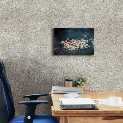 Bungalow Rose «Waterlilies» par Dirk Wustenhagen, art mural sur toile