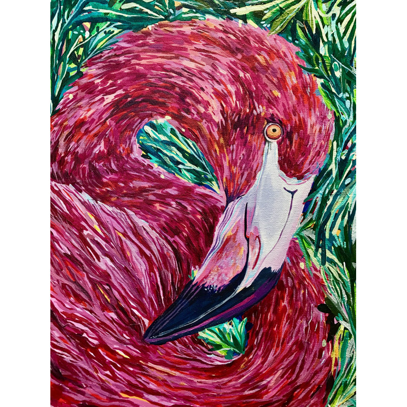 Fran Print by Mary Sullivan, Black Framed Paper, 20" H x 16" W