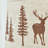 26" Dimmable Antler Table Lamp With 3-Way Bulbs & USB Ports