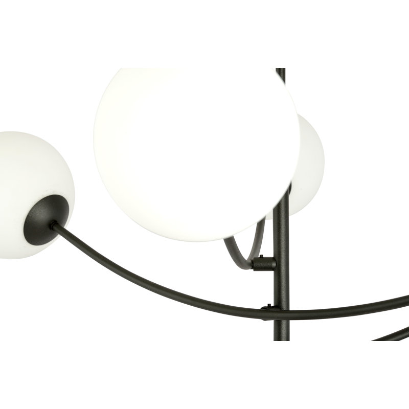 Sardis 6 - Light Sputnik Chandelier, White
