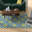 Tapis intérieur / extérieur bleu / vert Evyanna-19766409