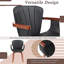 Chaise d'appoint rembourrée pivotante (ensemble de 2)-67169713