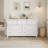 6-Drawer White Wooden Dresser, 47-Inch Storage Chest for Bedroom, Living Room, or Entryway-1439822274