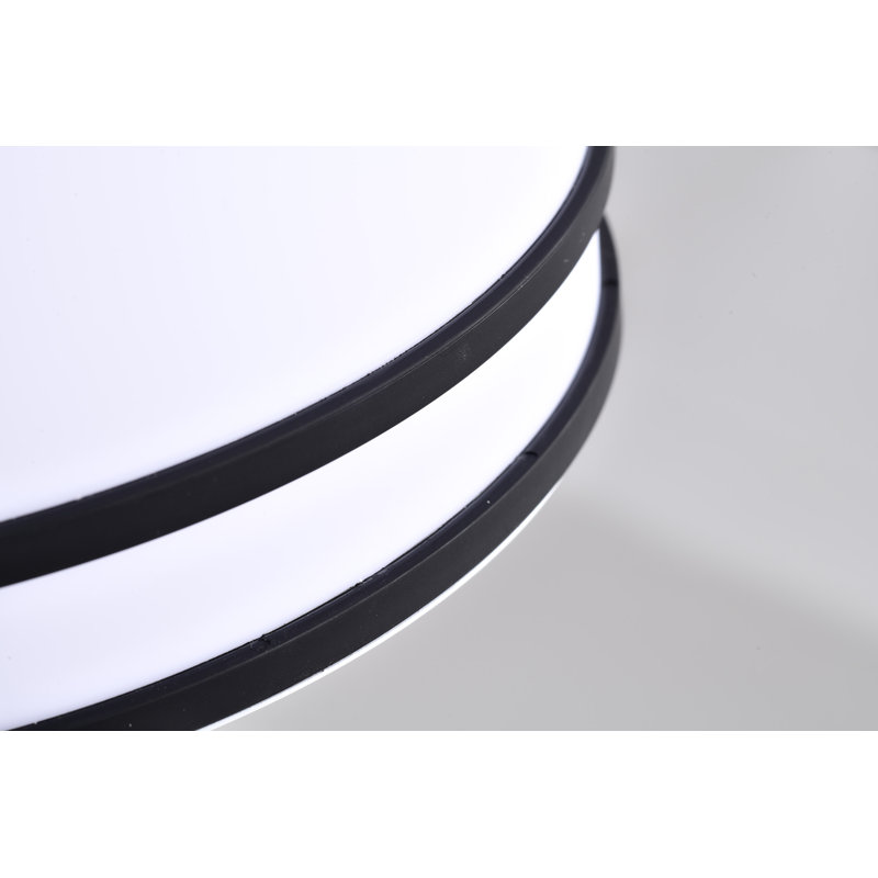 Perri LED Flush Mounted Sconce, Matte Black