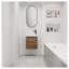 Meuble-lavabo suspendu de 45,7 cm (18 pouces) avec lavabo simple, idéal pour les petites salles de bain - BVB03018BRE-1356540772-1356540827