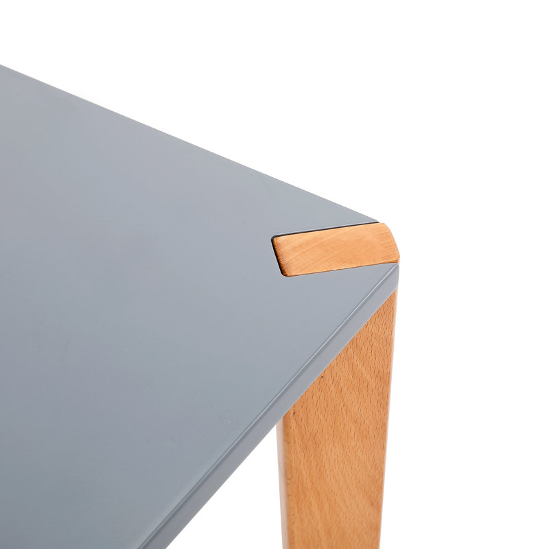 Solid Wood Top End Table