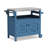 HDPE Bar Cart Portable Outdoor Table Made of Durable Wood-look Resin And Stainless-1718254373
