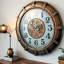 Metal Wall Clock