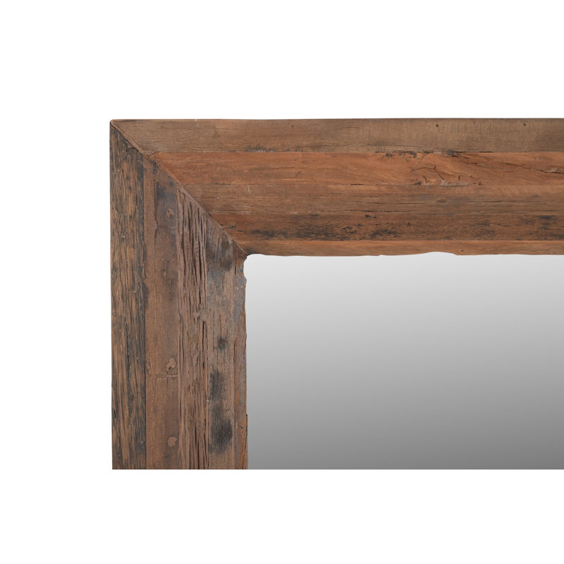 Miroir rectangulaire en bois Jerimiyah