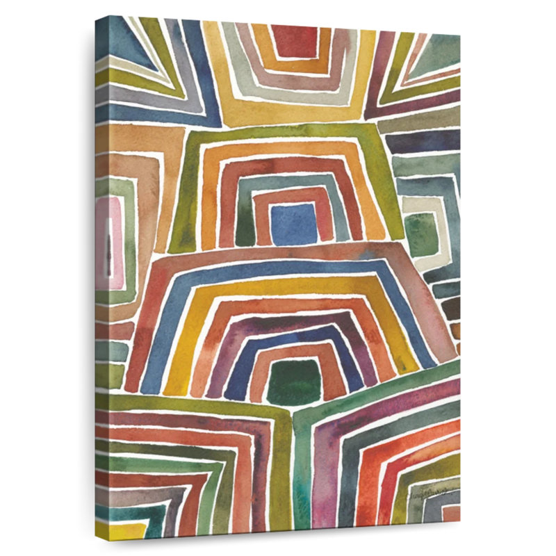 Avery Stripes II, 24" H x 16" W