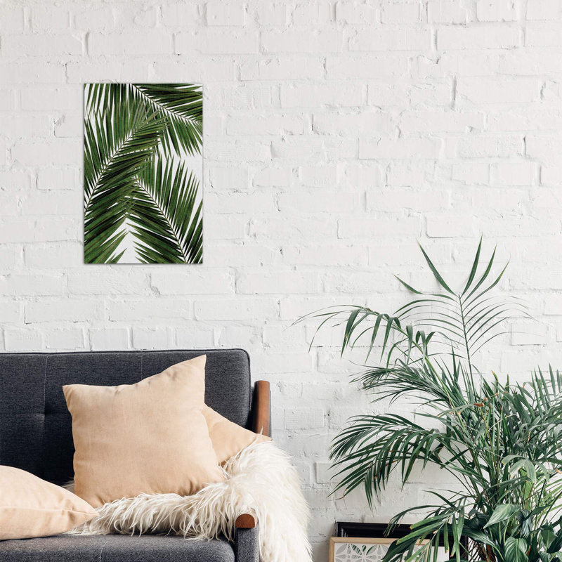 Palm Leaf Iii by Orara Studio - Wrapped Canvas Print, 101.6 cm H x 66.04 cm W x 1.91 cm D