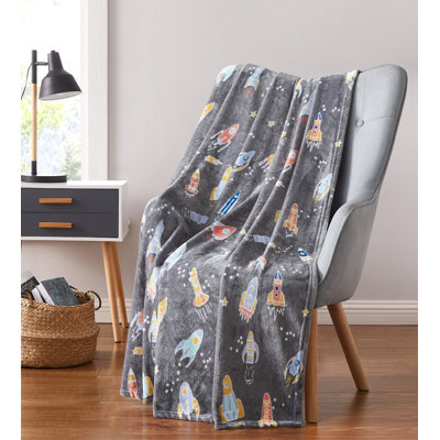 Jeté en molleton ultra doux et moelleux 