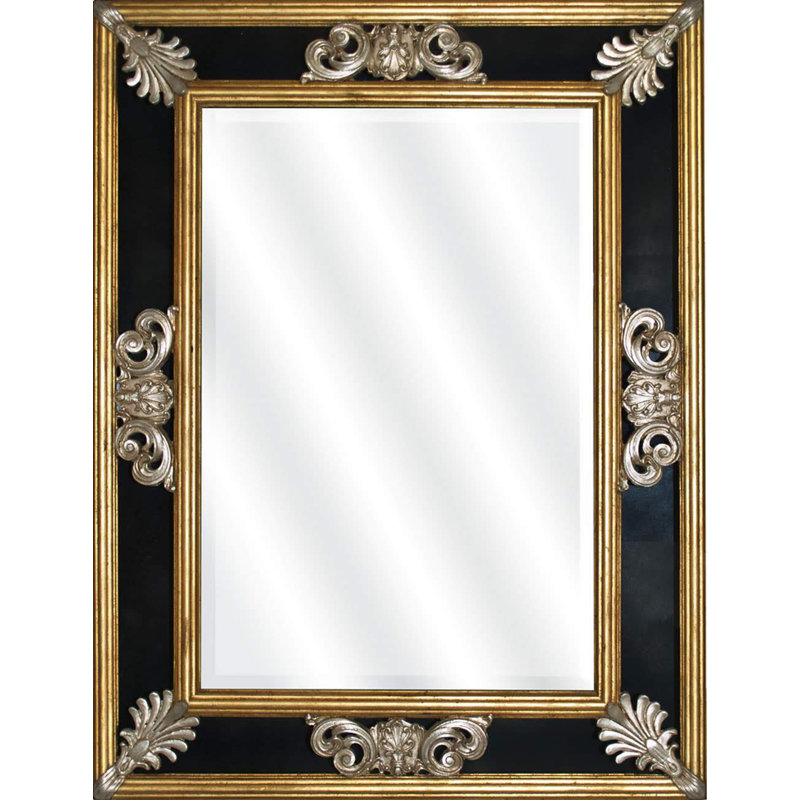 Flat Beveled Wall Mirror, 56" x 44"