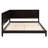 Full Size Daybed/ Bed In , Mid-Century Modern Classic Style, Wood With And Armrest Daybed/, Modern, & , Home Furniture-1334709922-1334709948