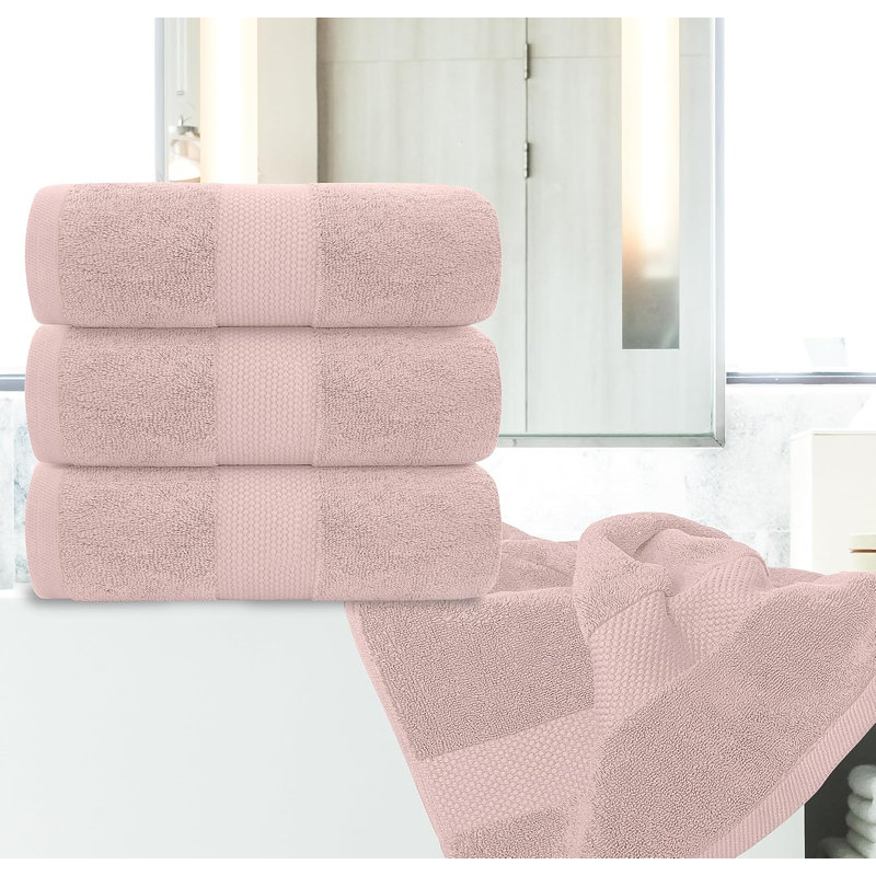100% Cotton Bath Towel, Pink