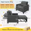 color Upholstered Convertible Chair-1662705390