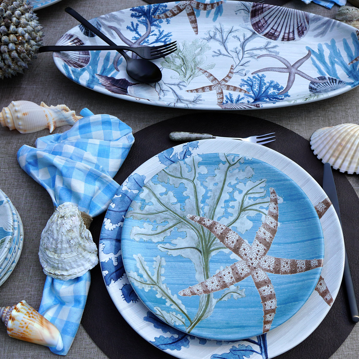 Certified International Beyond the Shore Salad Plate - Thumbnail 3