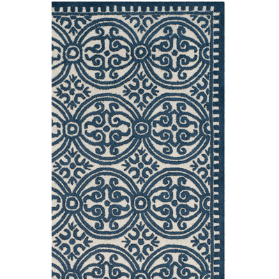 Sadik Hand Tufted Wool Geometric Rug
