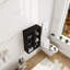 Combinaison de tablettes de rangement murales de 24 pouces, convenant à une petite salle de bain, bureau, salle de rangement-128585669