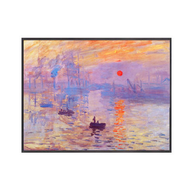 Cadre «SUNRISE I» par Claude Monet