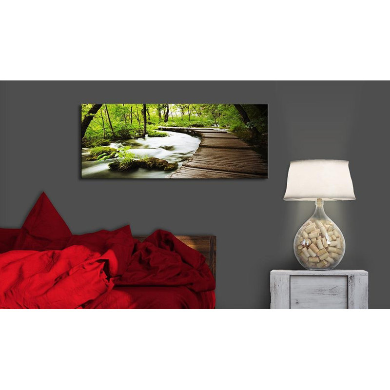 «Ingedore Forest Song» sur toile, H 16 po x l 40 po x P 0,7 po