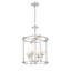 Lustre 4 lumières en laiton frotté Ain-1468603138