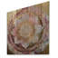 Mandala doré rose II - impression de mandala boho sur bois de pin naturel-2100279134
