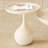 Cream style end table combination