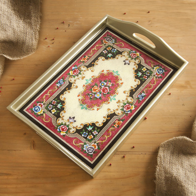 Oak Crest Wood Tray