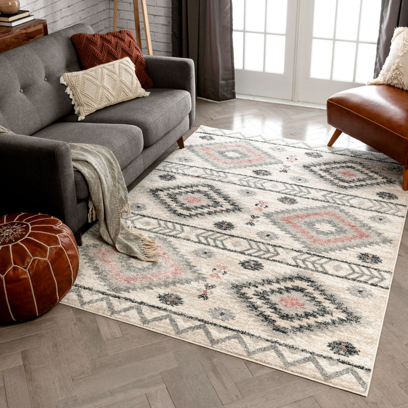 Malfi Synthetic Area Rug, Rectangle 160 x 220cm