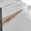 43 Inch Marble Vanity Top, Bathroom Vanity Top with Undermount Rectangular Middle Sink and 4" Height Backsplash