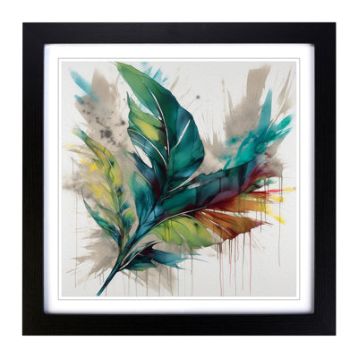 Tropical Leaf - Framed Print