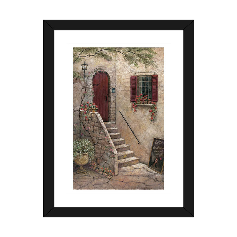 «Estudio de Danza» par Ruane Manning - reproduction d'art, H 32 po x l 24 po x P 1 po, Papier encadré noir, Blanc