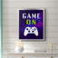 «It's Game On II», toile encadrée de qualité supérieure - prête à être accrochée-590006460-590006461